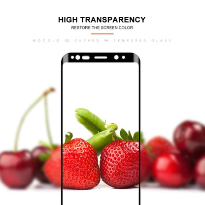 mocolo 0.33mm 9H 3D Curved Full Screen Tempered Glass Film for Galaxy S9+, For Samsung Galaxy S9+ (Curved)