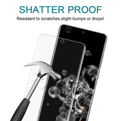 For Galaxy S20 Ultra 9H HD 3D Curved Edge Tempered Glass Film (Transparent), For Galaxy S20 Ultra(1 PC)