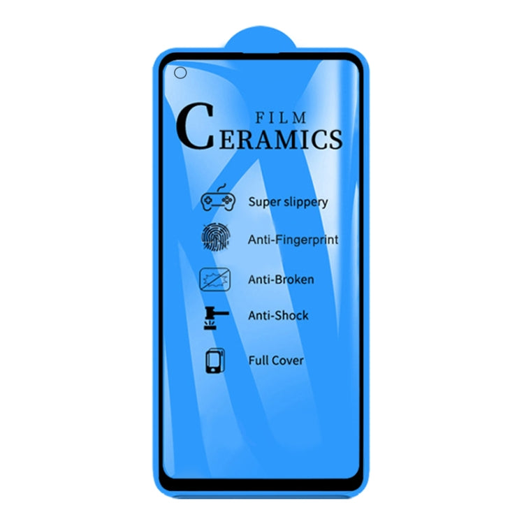 25pcs For Samsung Galaxy A21s 2.5D Full Glue Full Cover Ceramics Film, For Samsung Galaxy A21s (25pcs)