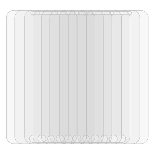 10 PCS 0.26mm 9H 2.5D Tempered Glass Film for Galaxy J7 Duo, For Galaxy J7 Duo (10 PCS)