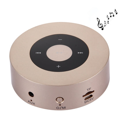 A8 Portable Stereo Bluetooth Speaker Built-in MIC, Support Hands-free Calls / TF Card / AUX IN, Pink, Gold, Grey, Red, Silver