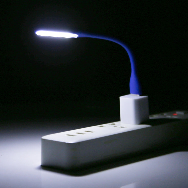6LEDs USB Interface Flexible Reading Light with US Power Adapter, Light + Adapter