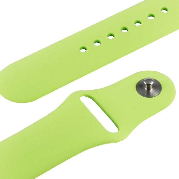 For Apple Watch Sport 42mm High-performance Rubber Sport Watch Band with Pin-and-tuck Closure
