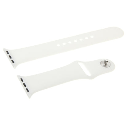 For Apple Watch Sport 42mm High-performance Longer Rubber Sport Watch Band with Pin-and-tuck Closure