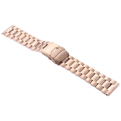 For Apple Watch 38mm Black Steel Watch Band, Only Used in Conjunction with Connectors (S-AW-3291)
