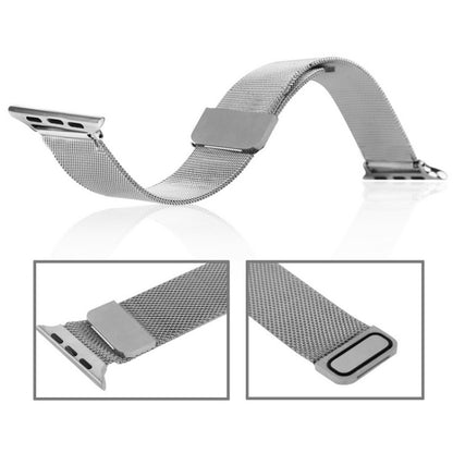 For Apple Watch 42mm / 41mm / 40mm / 38mm Milanese Loop Magnetic Stainless Steel Watch Band, For Apple Watch 42mm / 41mm / 40mm / 38mm