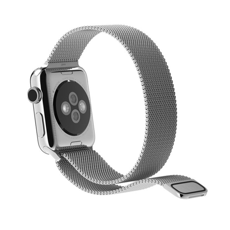 For Apple Watch 42mm / 41mm / 40mm / 38mm Milanese Loop Magnetic Stainless Steel Watch Band, For Apple Watch 42mm / 41mm / 40mm / 38mm