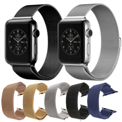 For Apple Watch 42mm / 41mm / 40mm / 38mm Milanese Loop Magnetic Stainless Steel Watch Band, For Apple Watch 42mm / 41mm / 40mm / 38mm