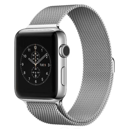 For Apple Watch 46mm / 49mm / 45mm / 44mm Milanese Loop Magnetic Stainless Steel Watch Band, For Apple Watch 46mm / 49mm / 45mm / 44mm