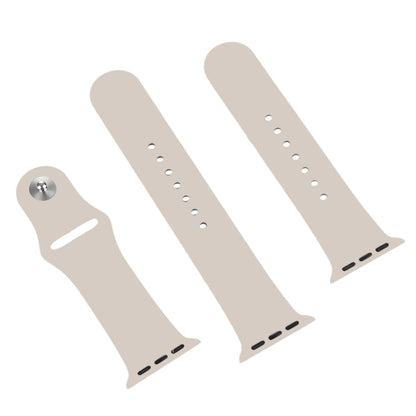 For Apple Watch Ultra 49mm & Watch Ultra 2 49mm / Series 9&8&7 45mm / SE 3&SE 2&6&SE&5&4 44mm / 3&2&1 42mm 3 in 1 Rubber Watch Band with Pin Buckle, For Apple Watch Ultra 49mm & Watch Ultra 2 49mm / Series 9&8&7 45mm