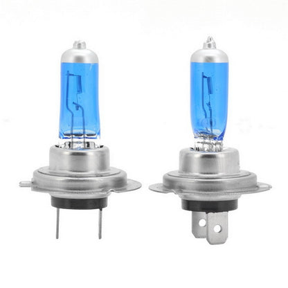 H7 Halogen Car Headlight, 2400 Lumens White Light, 12V / 100W 6000K, H7