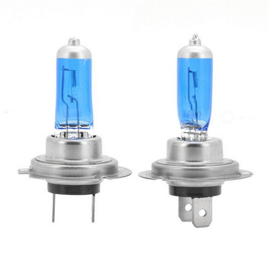 H7 Halogen Car Headlight, 2400 Lumens White Light, 12V / 100W 6000K, H7