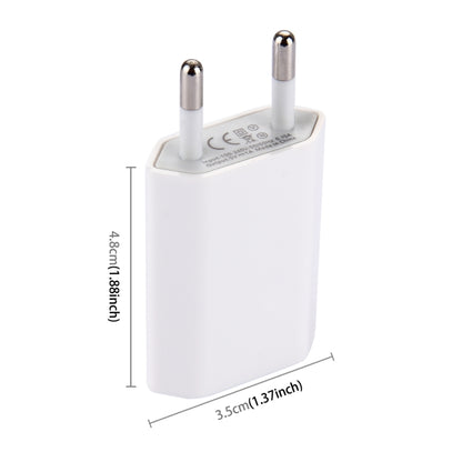 5V / 1A Single USB Port Charger Travel Charger, EU Plug, US Plug White, EU Plug Blue, EU Plug Black, EU Plug Magenta, EU Plug Dark Blue, EU Plug White, EU Plug (Green), EU Plug Orange