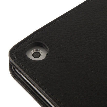 Litchi Texture Flip Leather Case with Holder & Sleep / Wake-up Function for iPad Air