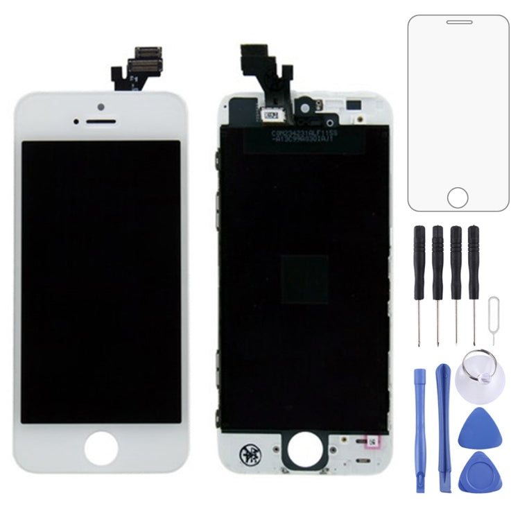 LCD Screen with Frame for iPhone 5, For iPhone 5 Black, For iPhone 5 White, For 5