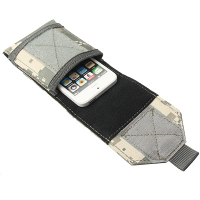 Camouflage Army Combat Travel Utility Hook and Loop Fastener Belt Pouch Bum Bag Mobile Phone Money