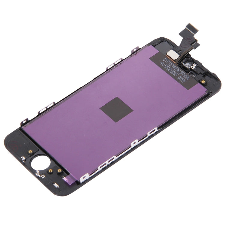 LCD Screen with Frame for iPhone 5, 3 in 1 for i5 White, 3 in 1 for i5 Black