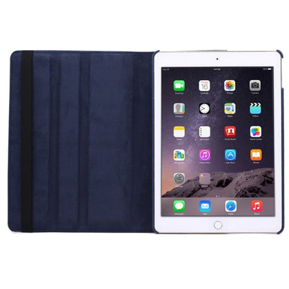 360 Degree Rotation Litchi Texture Flip Leather Case with 2 Gears Holder for iPad Air 2, For iPad Air 2