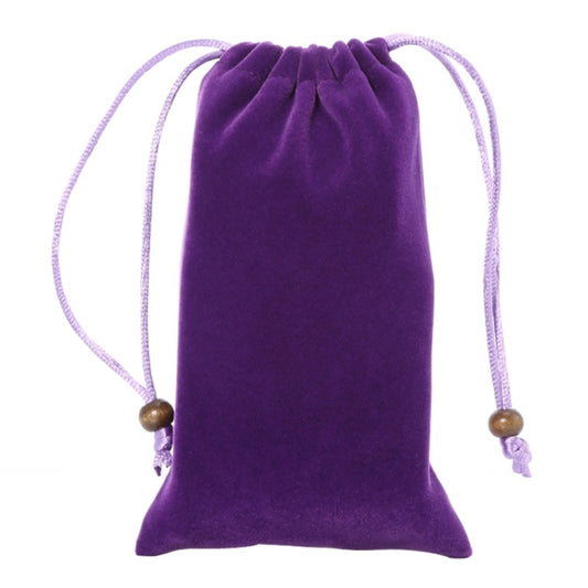 Universal Leisure Cotton Flock Cloth Carry Bag with Lanyard for iPhone 6 / Galaxy S6 / S5 / G900 / S IV / i9500 / SIII / i9300