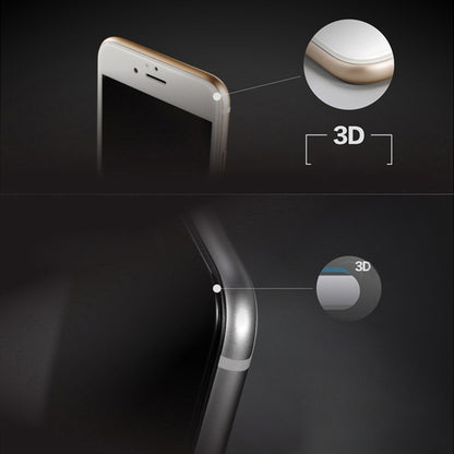 0.26mm 9H Surface Hardness 5D Explosion-proof Tempered Glass Screen Film for iPhone 6 & 6s
