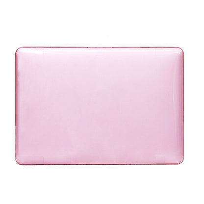 For MacBook Air 13.3 inch A1466 2012-2017 / A1369 2010-2012 Laptop Crystal Hard Protective Case, Grey, Pink