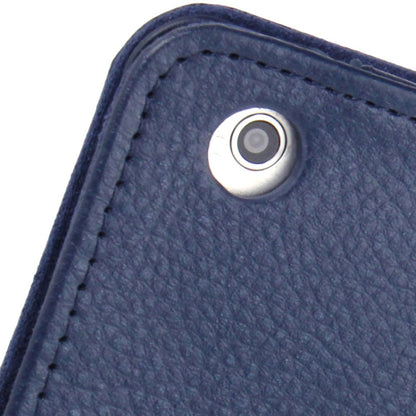 2-fold Litchi Texture Flip Leather Case with Holder Function for iPad mini / mini 2 Retina