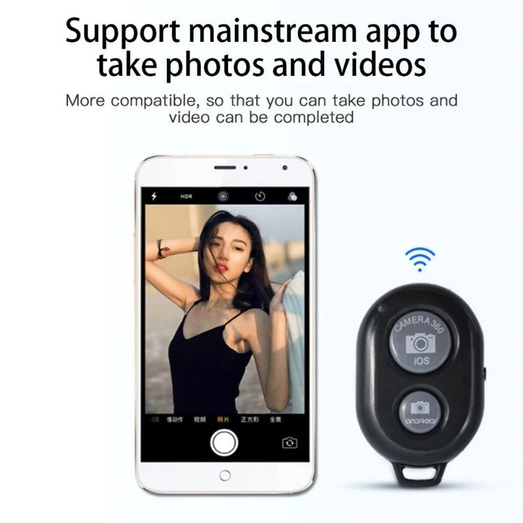 BRCMCOM Chip Universal Bluetooth 3.0 Remote Shutter Camera Control Self-timer, Yellow, White, Black, Blue, Red, Green