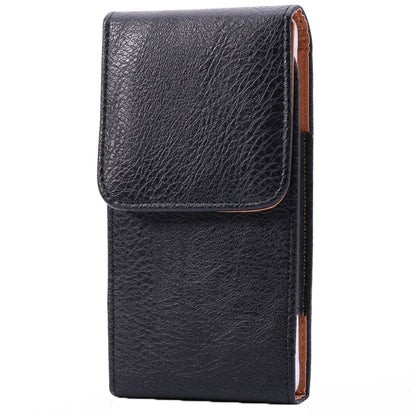 Litchi Texture Vertical Style Waist Bag for  iPhone 6S Plus, iPhone 6 Plus, Galaxy Note 5 / Note 4 / Note 3 / Note II / N7100 / S6 Edge Plus / A8