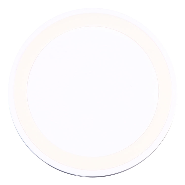Universal QI Standard Round Wireless Charging Pad (White + Red), White, Black + White, White + Orange, Black + Orange, White + Black, Black + Blue, Black + Red, Grey+Black, White + Red, White + Blue