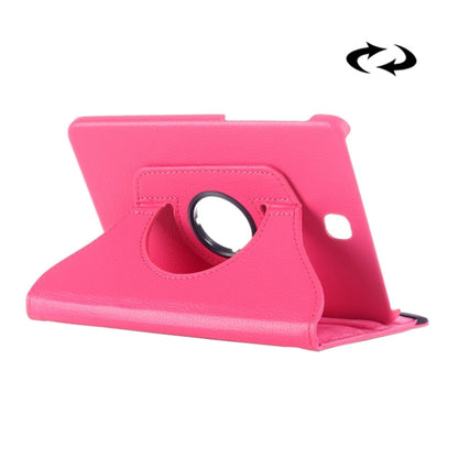 Litchi Texture 360 Degree Rotation Leather Case with multi-functional Holder for Galaxy Tab S2 8.0