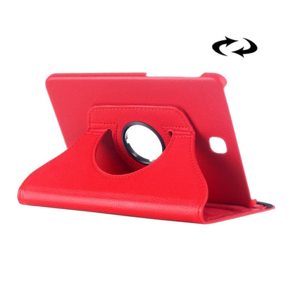 Litchi Texture 360 Degree Rotation Leather Case with multi-functional Holder for Galaxy Tab S2 8.0