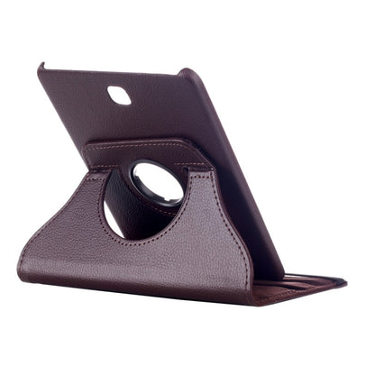 Litchi Texture 360 Degree Rotation Leather Case with multi-functional Holder for Galaxy Tab S2 8.0