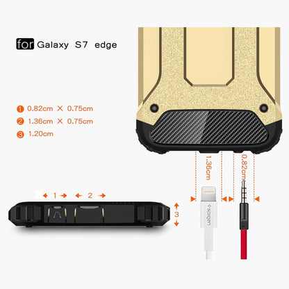 For Galaxy S7 Edge / G935 Tough Armor TPU + PC Combination Case , For Galaxy S7 Edge, For Samsung Galaxy S7 Edge