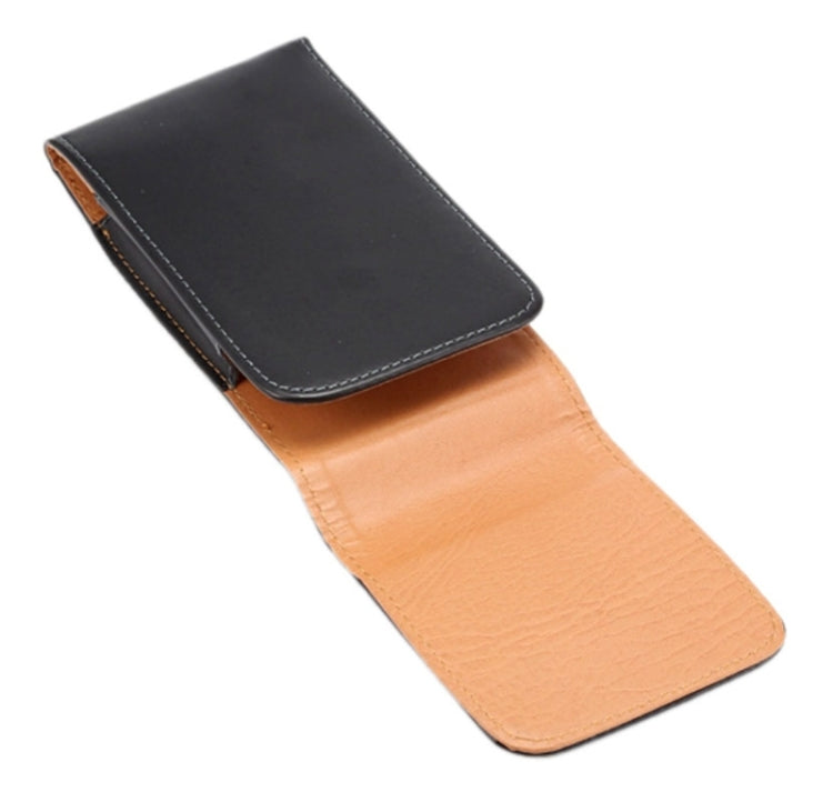 For iPhone X  & Galaxy S7 & S6 / G920 Crazy Horse Texture Vertical Flip Leather Case / Waist Bag with Back Splint