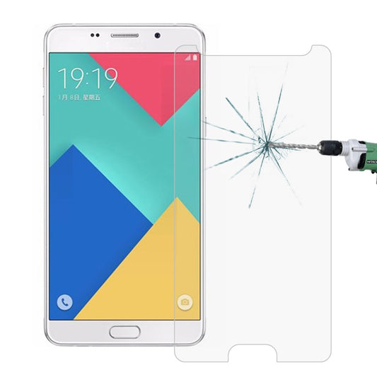 10 PCS for Galaxy A9 / A900 0.26mm 9H Surface Hardness 2.5D Explosion-proof Tempered Glass Screen Film, 10pcs