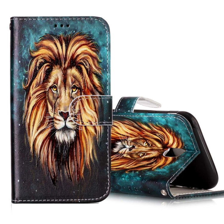 For Galaxy J5 (2017) (EU Version) Gloss Oil Embossed Horizontal Flip Leather Case with Holder & Card Slots & Wallet & Photo Frame, For Galaxy J5 (2017) (EU Version)
