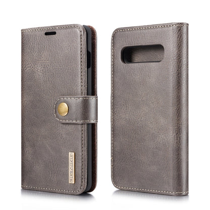 DG.MING Crazy Horse Texture Flip Detachable Magnetic Leather Case for Samsung Galaxy S10 Plus, with Holder & Card Slots & Wallet, For Samsung Galaxy S10 Plus, Galaxy S10 Plus
