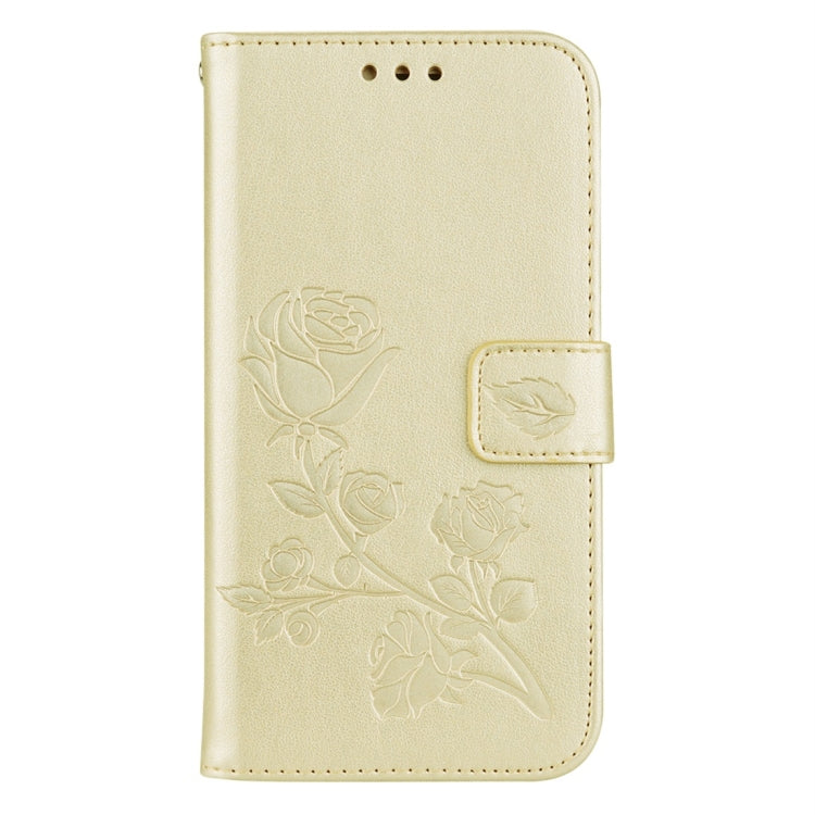 For Galaxy J3 (2017) / J330 (EU Version) Roses Pressed Flower Pattern Horizontal Flip Leather Case with Holder & Card Slots & Wallet, For Galaxy J3 (2017) / J330 (EU Version), For Samsung Galaxy J3 (2017) / J330 (EU Version)