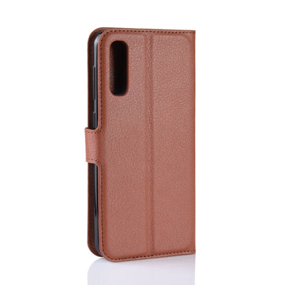 Litchi Texture Horizontal Flip Leather Case for Galaxy A50, with Wallet & Holder & Card Slots, For Galaxy A50  (1), For Galaxy A50 (1)