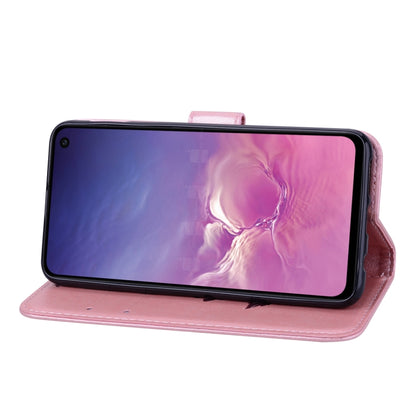 Rose Embossed Horizontal Flip PU Leather Case for Galaxy S10e, with Holder & Card Slots & Wallet, For Samsung Galaxy S10e, Galaxy S10e