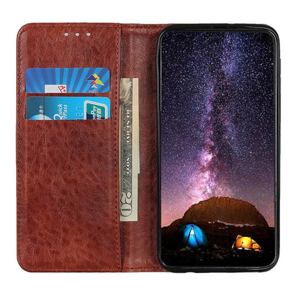 Magnetic Retro Crazy Horse Texture Horizontal Flip Leather Case for Galaxy A40, with Holder & Card Slots & Photo Frame, For Galaxy A40