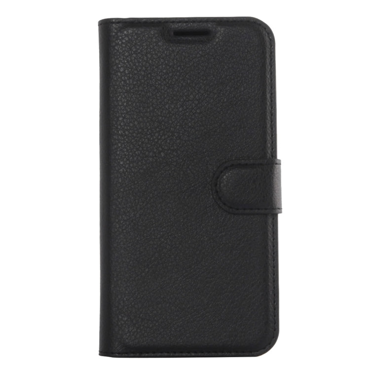 For Galaxy S6 Edge / G925 Litchi Texture Horizontal Flip Leather Case with Holder & Card Slots & Wallet, For Galaxy S6 edge