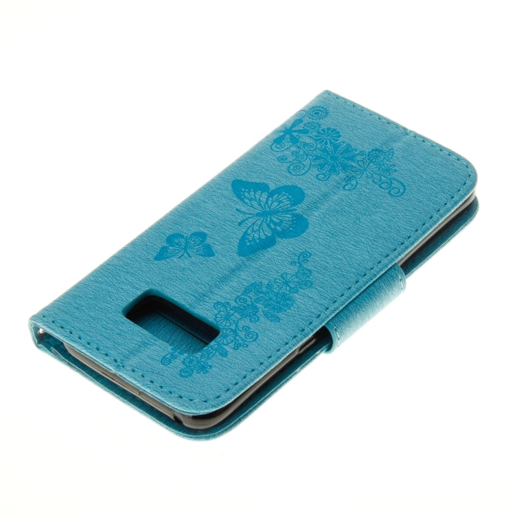 For Galaxy S8 Butterflies Embossing Horizontal Flip Leather Case with Holder & Card Slots & Wallet & Lanyard, For Galaxy S8