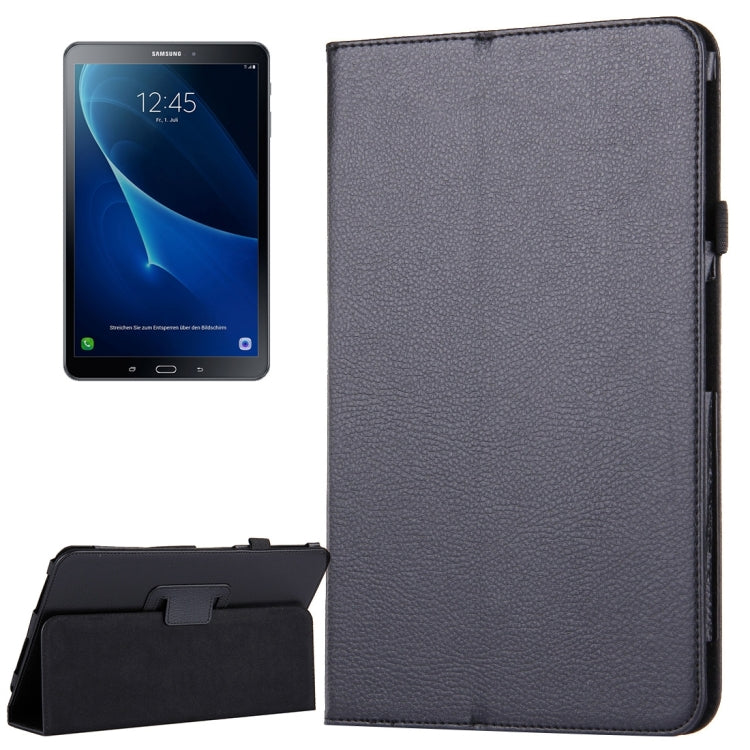 For Galaxy Tab A 10.1 / T580 Litchi Texture Magnetic Horizontal Flip Leather Case with Holder & Sleep / Wake-up Function, For Galaxy Tab A 10.1 (2016), Galaxy Tab A 10.1 (2016), For Galaxy Tab A 10.1 (2016) / T580