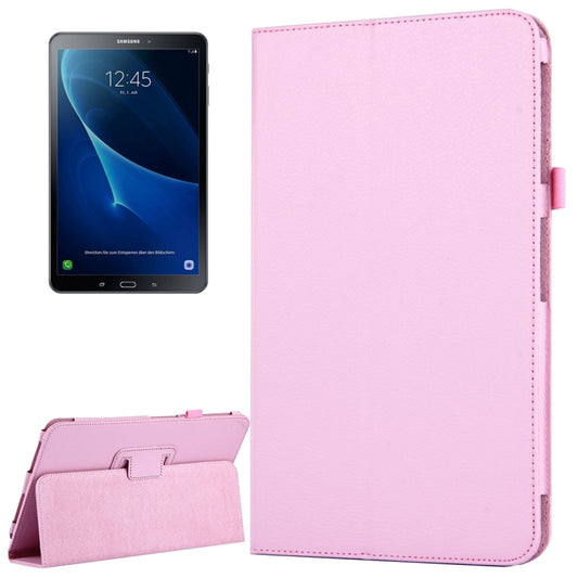 For Galaxy Tab A 10.1 / T580 Litchi Texture Magnetic Horizontal Flip Leather Case with Holder & Sleep / Wake-up Function, For Galaxy Tab A 10.1 (2016), Galaxy Tab A 10.1 (2016), For Galaxy Tab A 10.1 (2016) / T580
