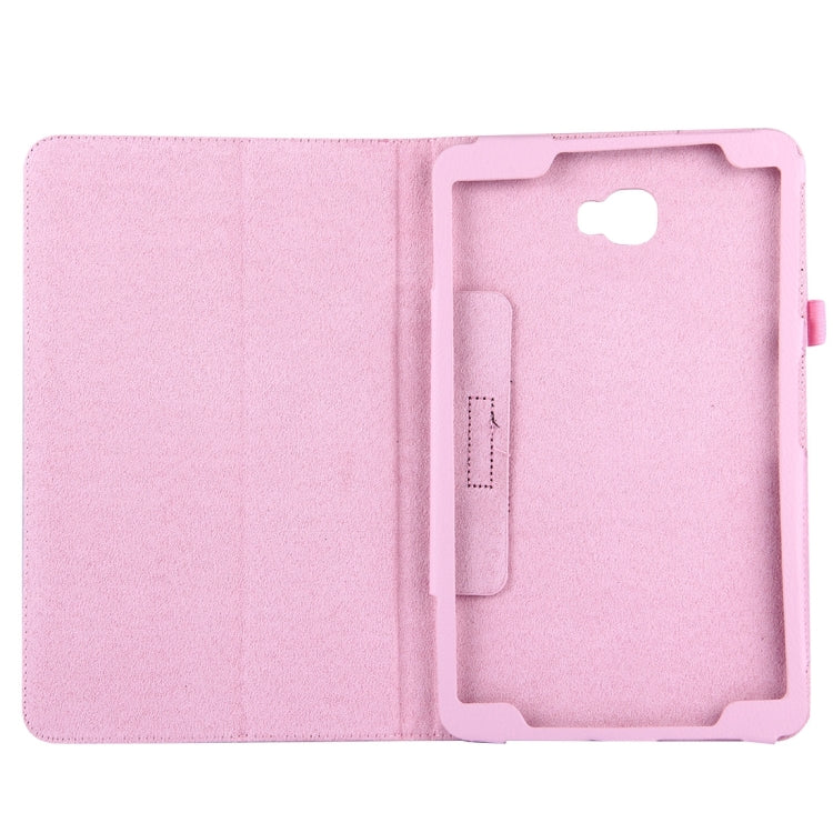 For Galaxy Tab A 10.1 / T580 Litchi Texture Magnetic Horizontal Flip Leather Case with Holder & Sleep / Wake-up Function, For Galaxy Tab A 10.1 (2016), Galaxy Tab A 10.1 (2016), For Galaxy Tab A 10.1 (2016) / T580