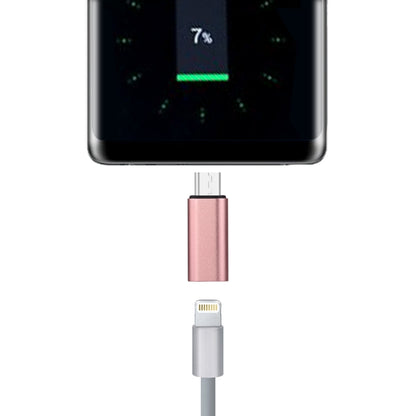 8 Pin Female to USB-C / Type-C Male Metal Shell Adapter