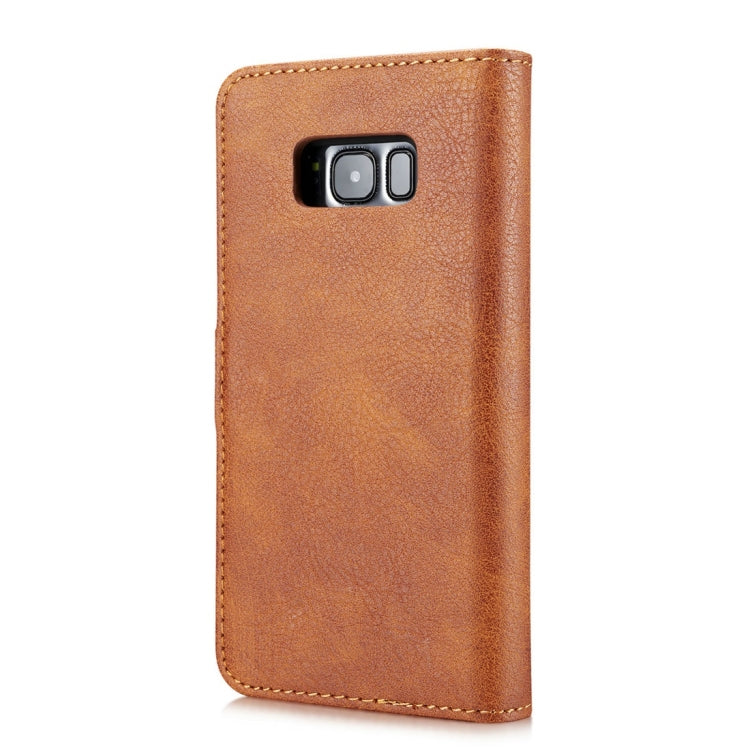 DG.MING for Galaxy S8+ / G955 Crazy Horse Texture Horizontal Flip Detachable Magnetic Protective Case with Holder & Card Slots & Wallet, Galaxy S8+