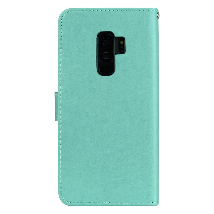Rose Embossed Horizontal Flip Environmental PU Leather Case with Holder & Card Slots & Wallet for Galaxy S9+, For Samsung Galaxy S9+, For Galaxy S9+