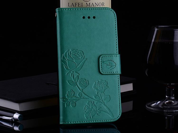 Rose Embossed Horizontal Flip Environmental PU Leather Case with Holder & Card Slots & Wallet for Galaxy S9+, For Samsung Galaxy S9+, For Galaxy S9+